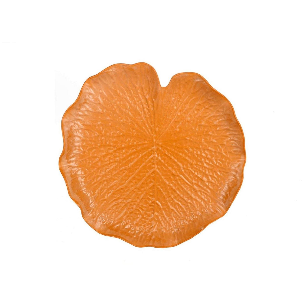 Hbx natural living plateau bladvorm melam terracotta ø31cm