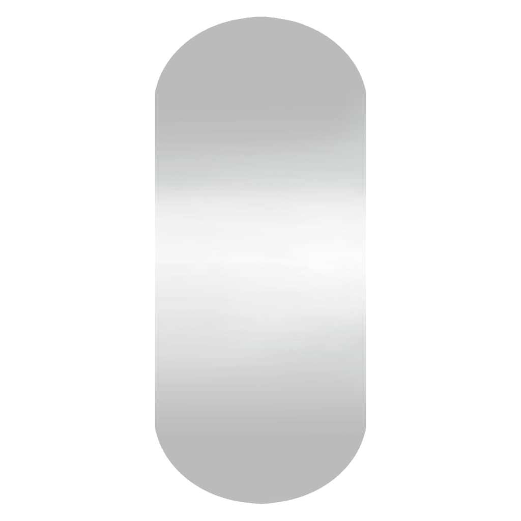Vidaxl wandspiegel 25x60 cm ovaal glas
