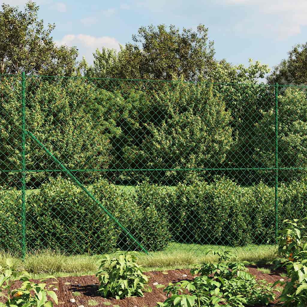 Vidaxl gaashek 1,4x10 m groen