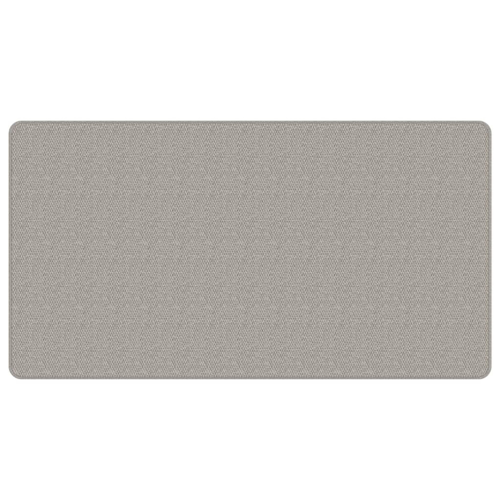 Vidaxl tapijtloper 80x150 cm sisal-look platina