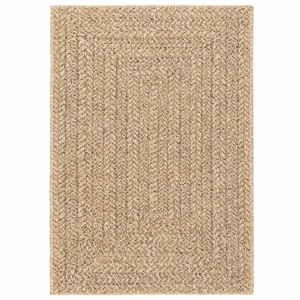 Vidaxl vloerkleed zizur binnen en buiten 160x230 cm jute look