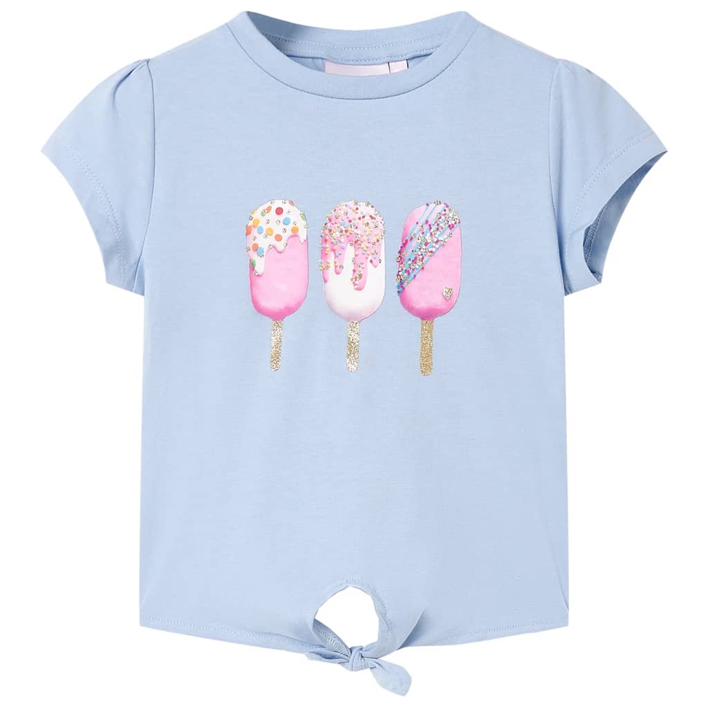 Vidaxl kindershirt 104 blauw