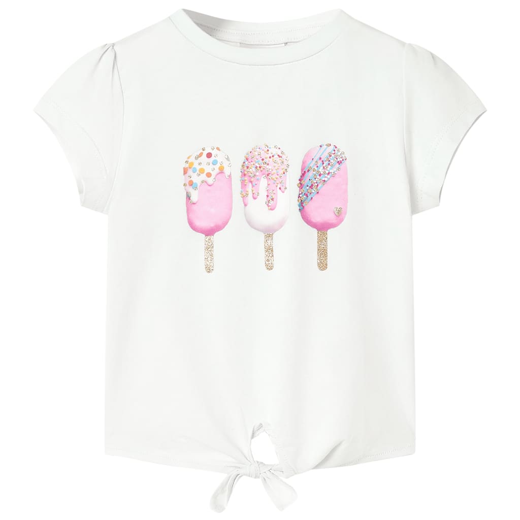 Vidaxl kindershirt 128 ecru