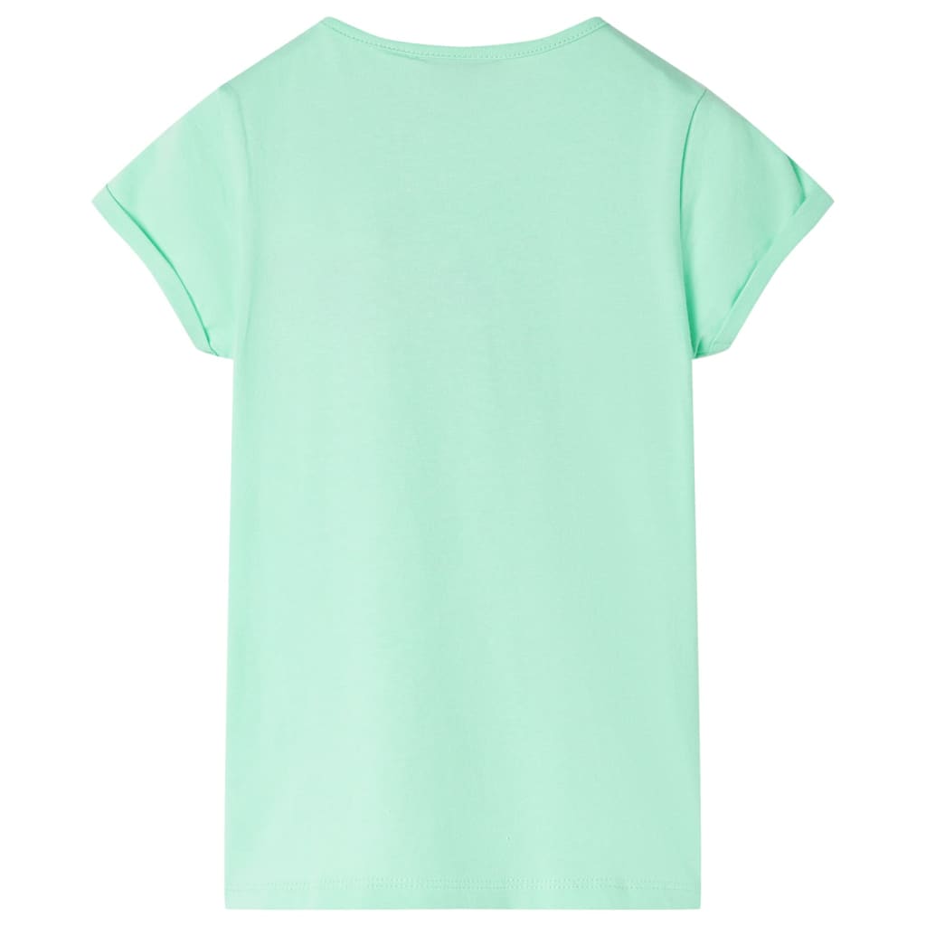 Vidaxl kindershirt 128 felgroen