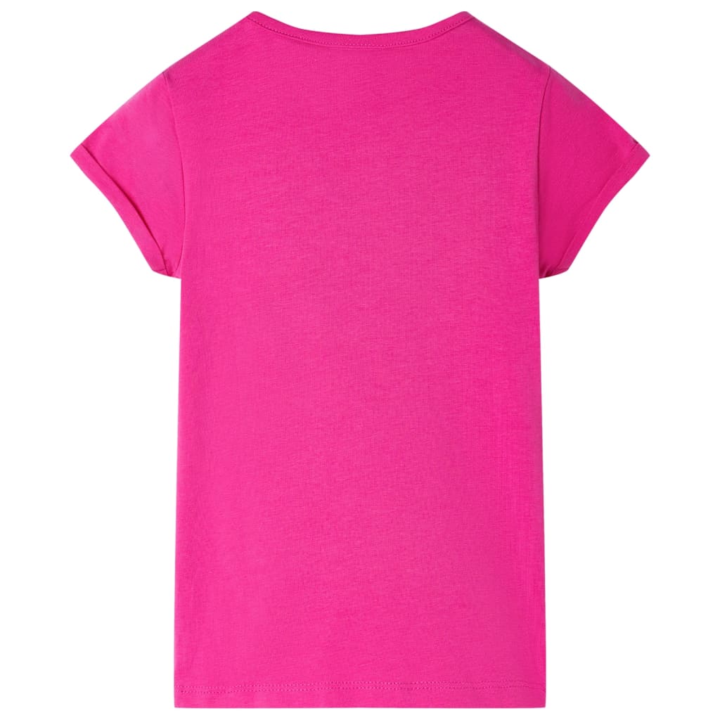 Vidaxl kindershirt 92 donkerroze