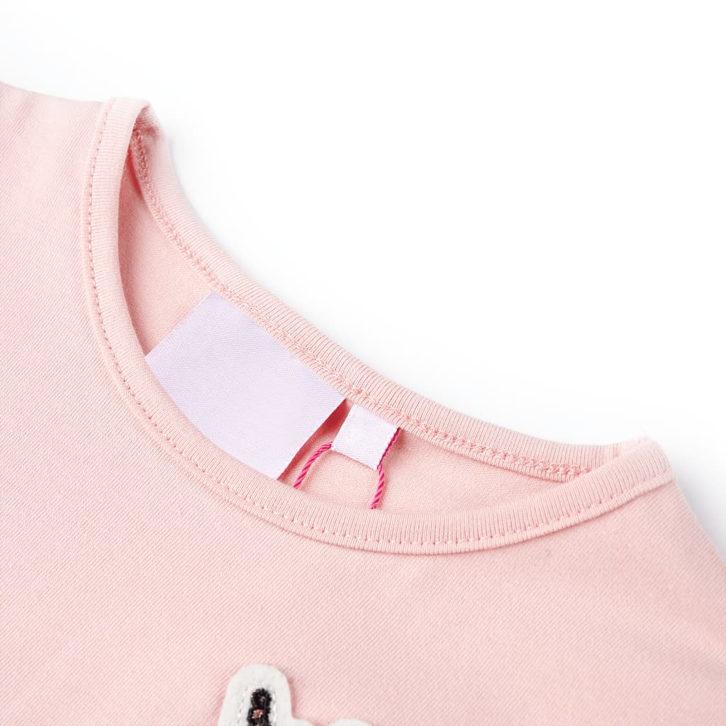 VidaXL Kindershirt 140 lichtroze