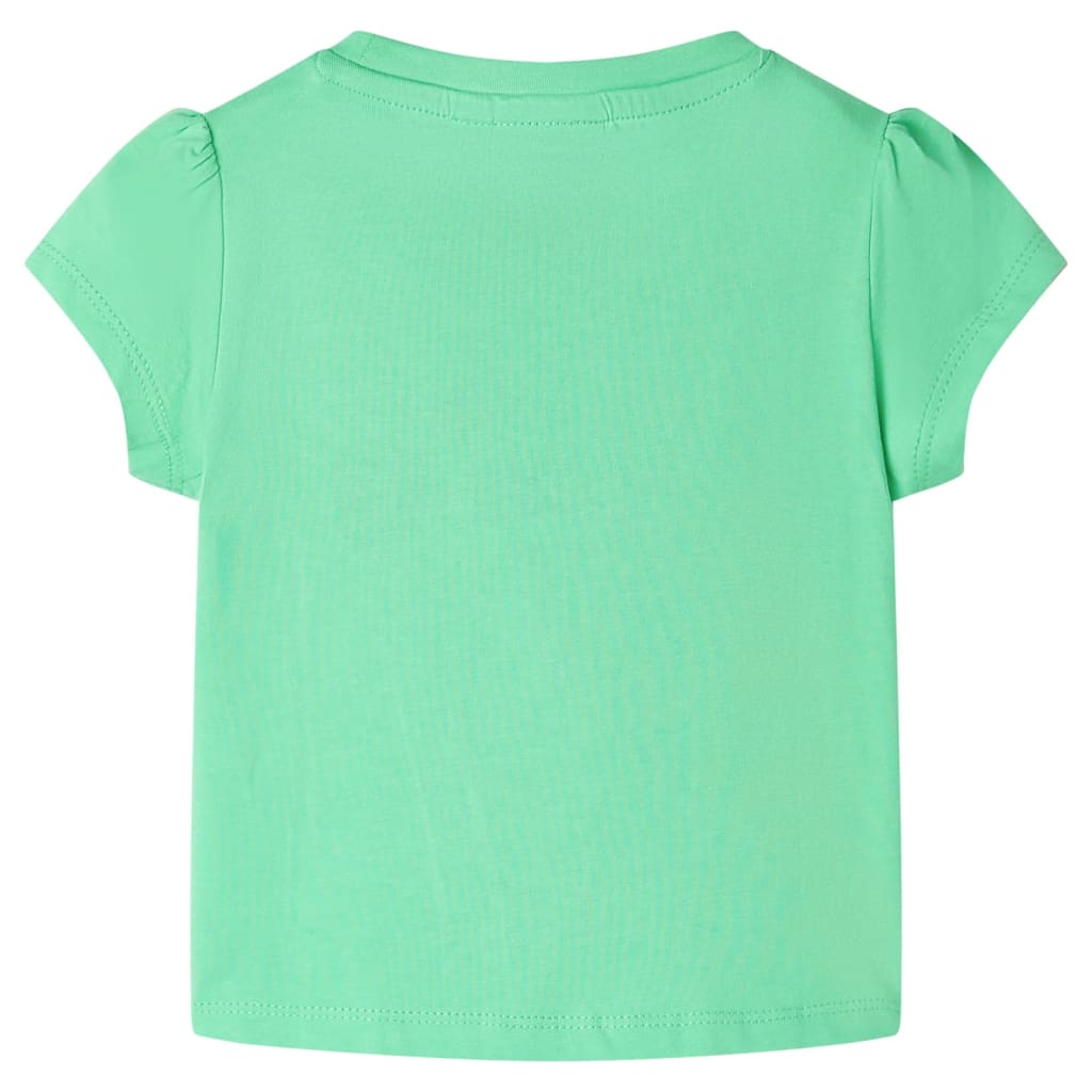 Vidaxl kindershirt 140 lichtgroen