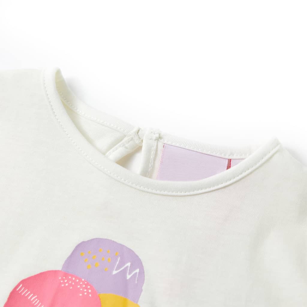 Vidaxl kindershirt 116 ecru