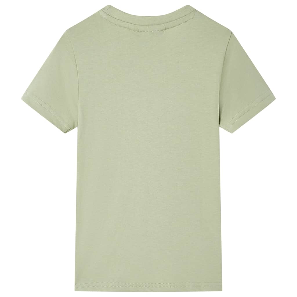 Vidaxl kindershirt met korte mouwen 140 lichtkakikleurig