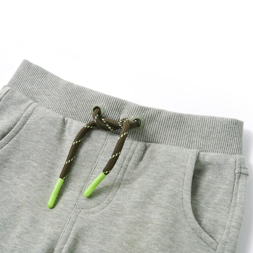 Vidaxl kinderjoggingbroek 140 lichtkaki