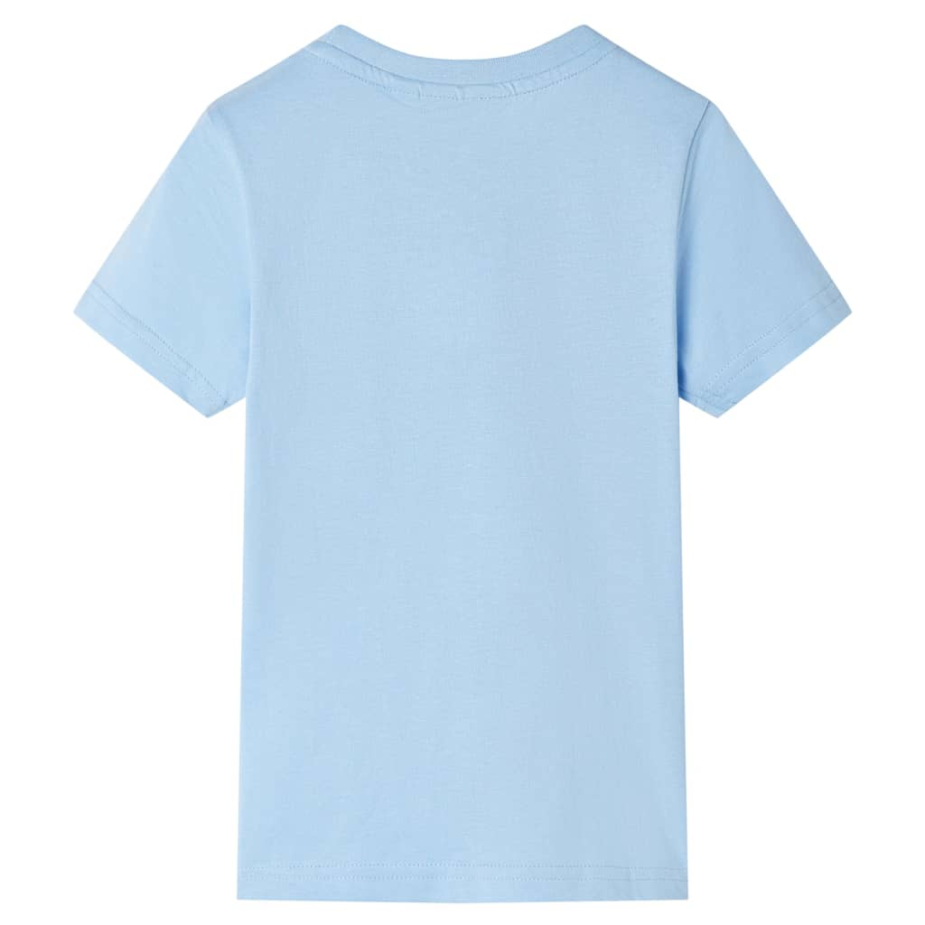 Vidaxl kindershirt met korte mouwen 140 lichtblauw