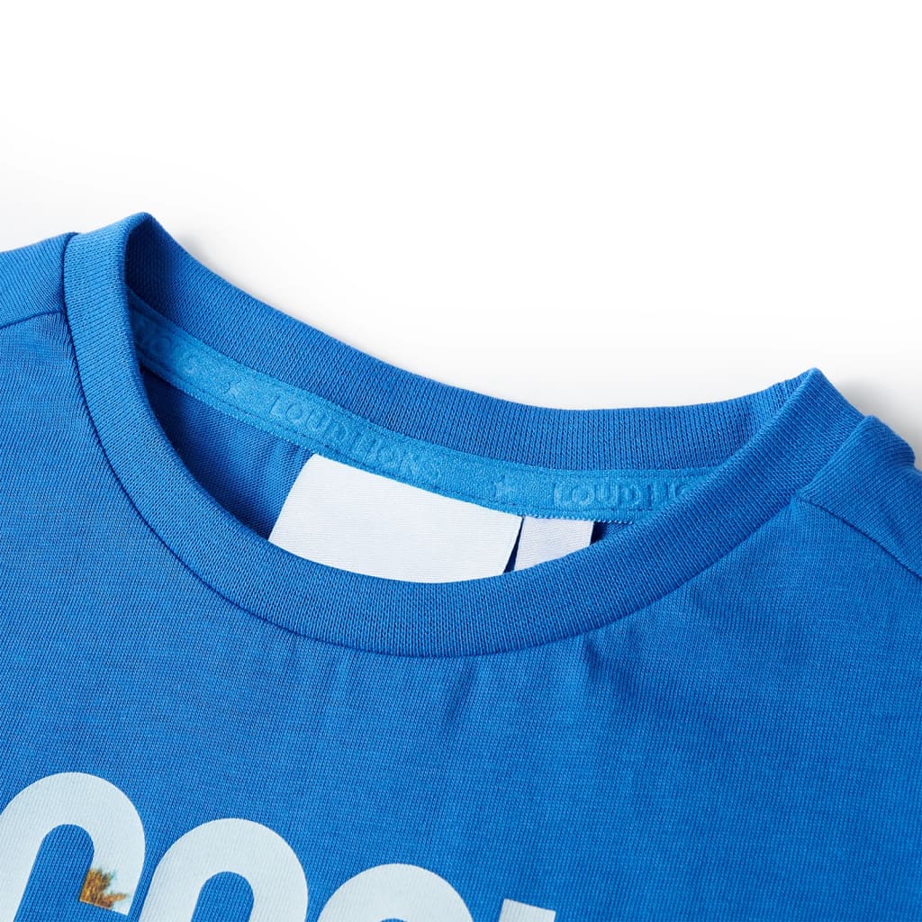 Vidaxl kindershirt 116 blauw