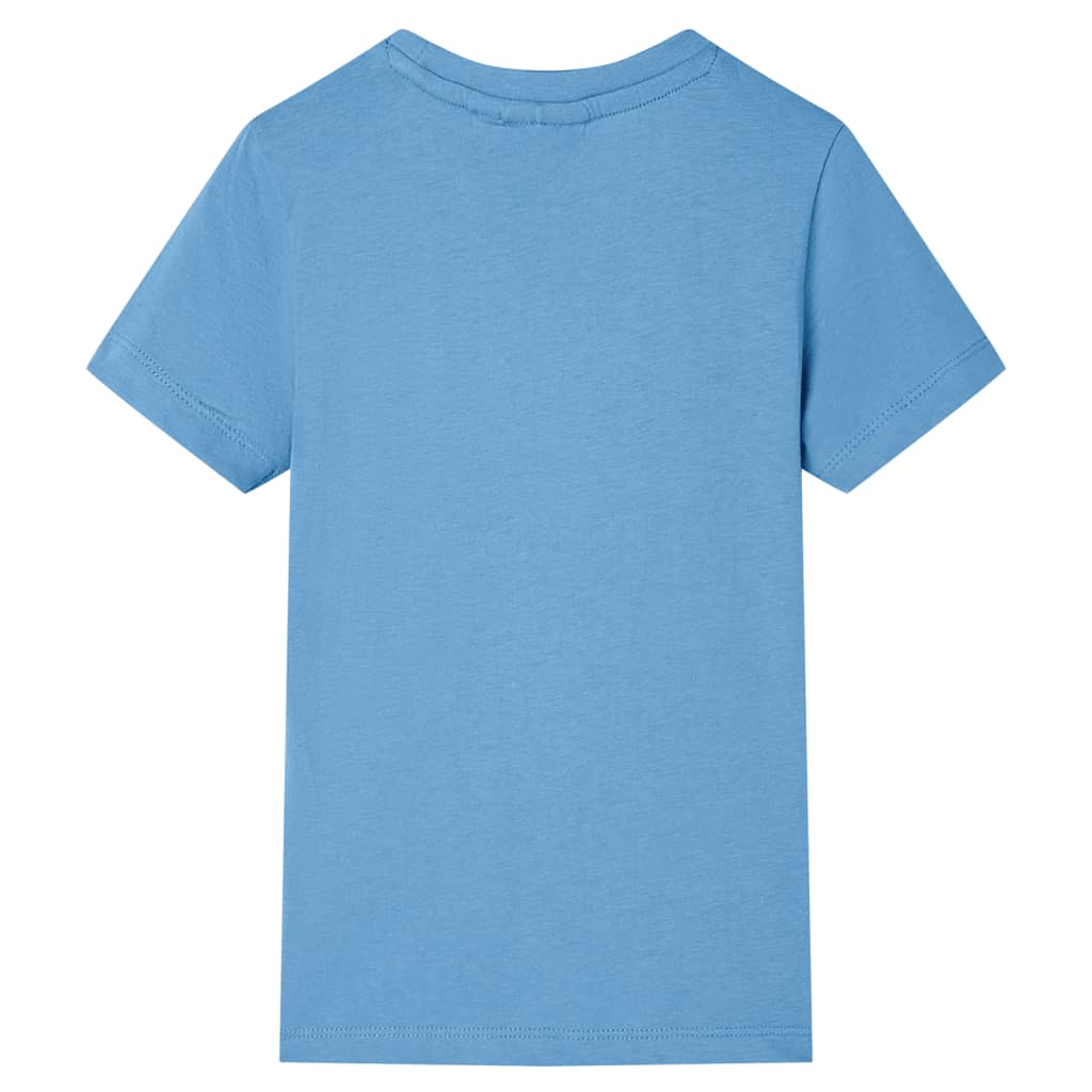 Vidaxl kindershirt 140 middenblauw