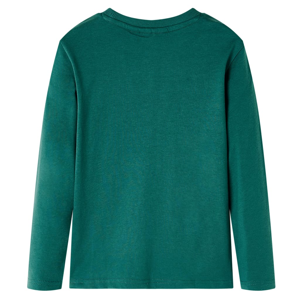 Vidaxl kindershirt met lange mouwen 104 groen