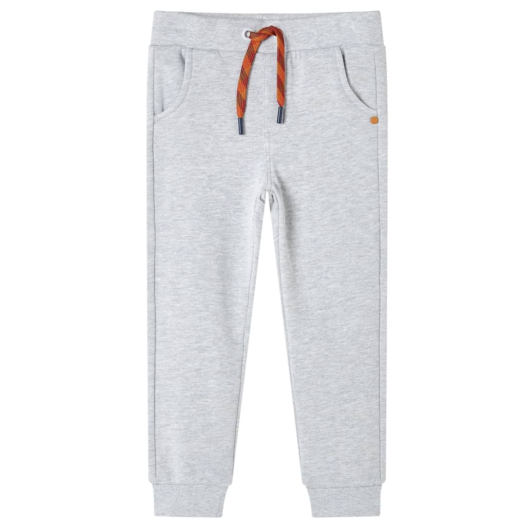 Vidaxl kinderjoggingbroek 140 gemêleerd grijs