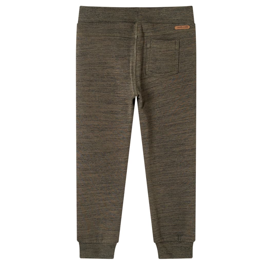 Vidaxl kinderjoggingbroek 116 gemêleerd donker kaki