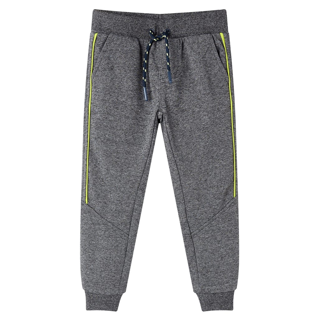 Vidaxl kinderjoggingbroek 140 gemêleerd grijs