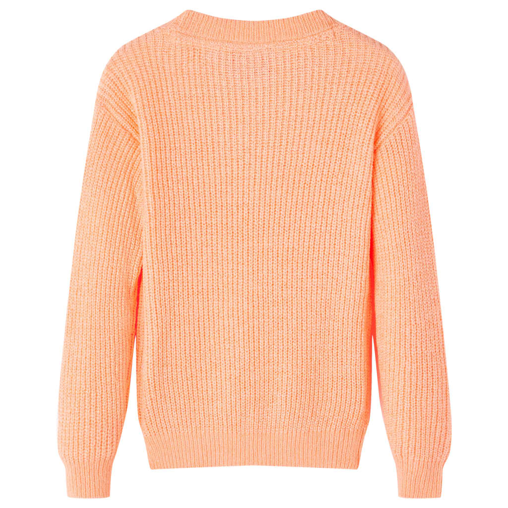 VidaXL Kindertrui gebreid 92 feloranje