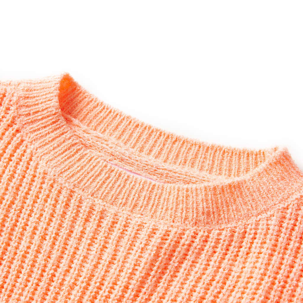 VidaXL Kindertrui gebreid 104 feloranje