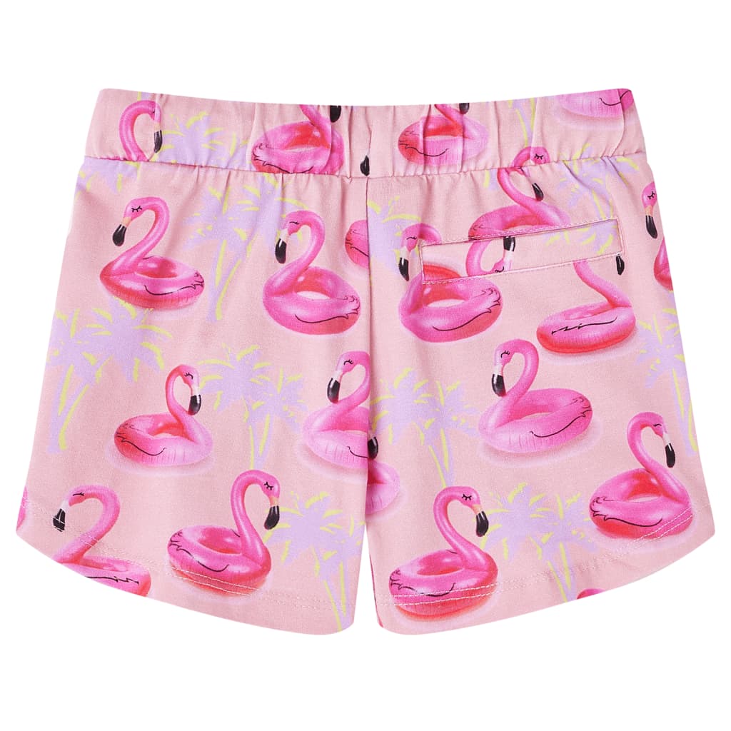 Vidaxl kindershorts met trekkoord 140 lichtroze