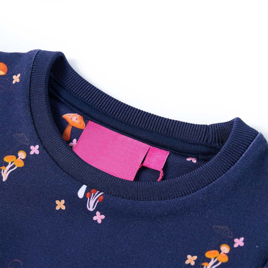 Vidaxl kinderjurkje 116 marineblauw