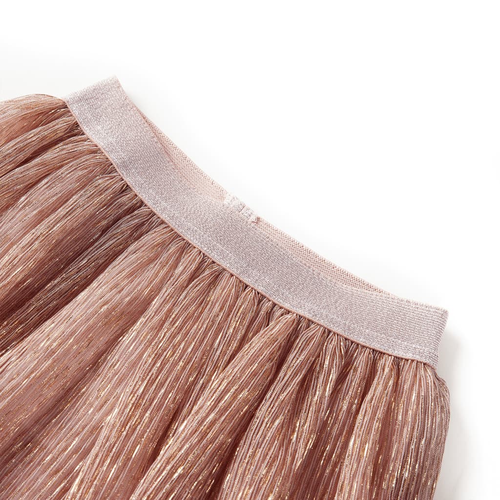 Vidaxl kinderrokje met glitters 92 zachtroze