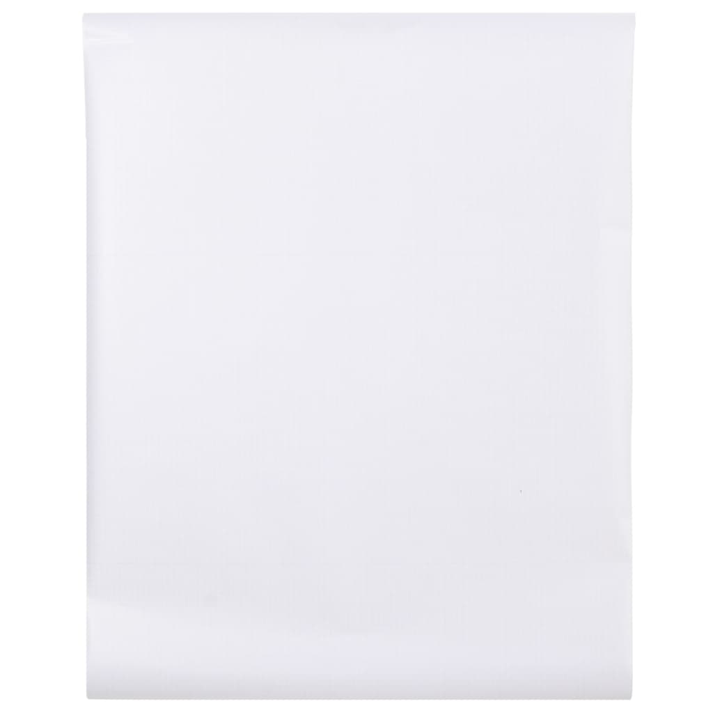 Vidaxl raamfolies mat pvc wit