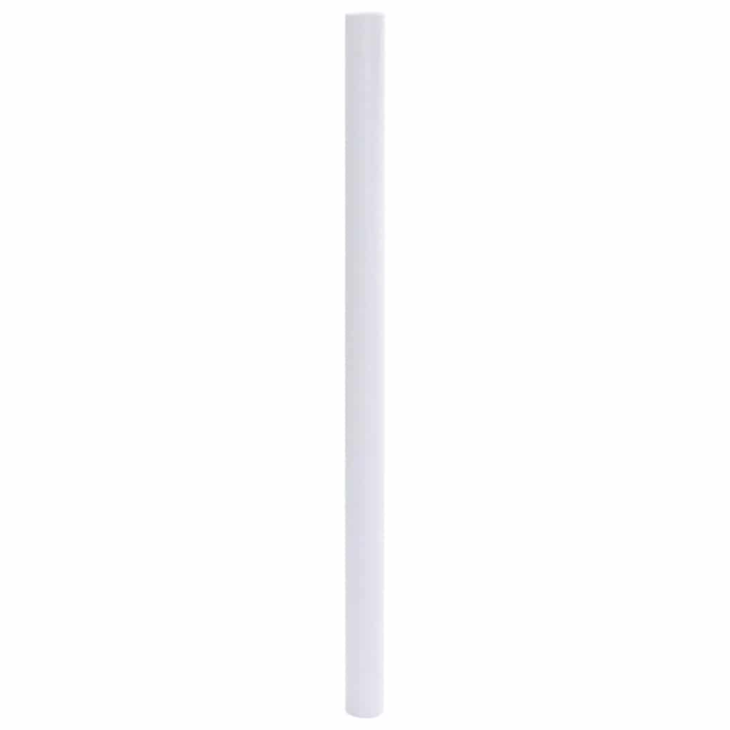 Vidaxl raamfolies mat pvc wit