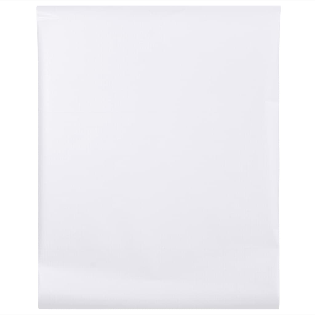 Vidaxl raamfolie mat 90 x 1000 cm pvc wit