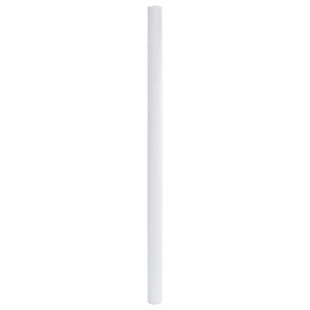 Vidaxl meubelsticker zelfklevend mat wit 90x500 cm pvc