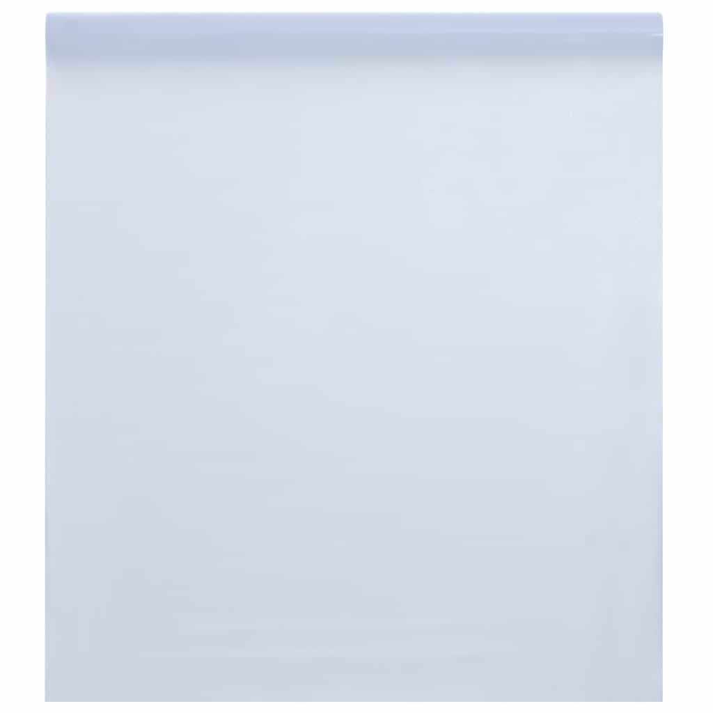 Vidaxl raamfolie statisch mat wit 60x2000 cm pvc