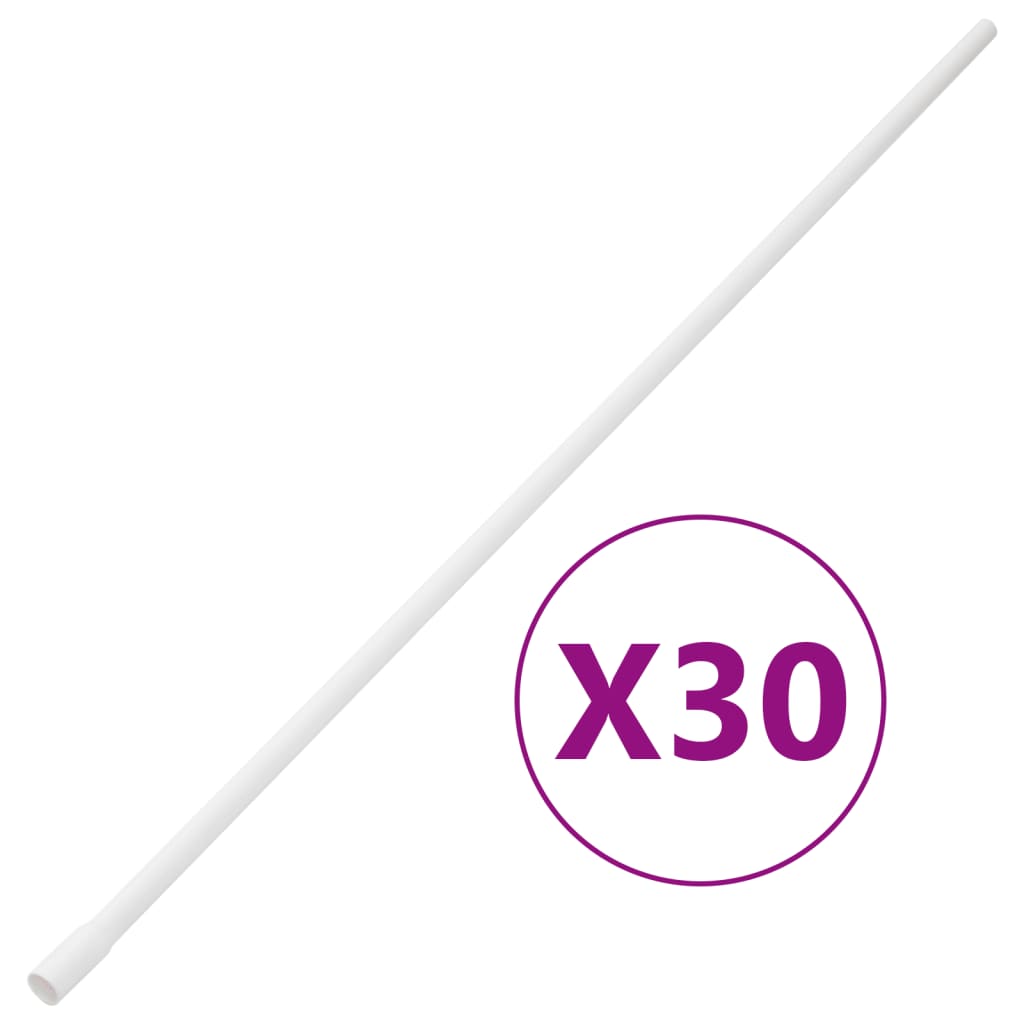 Vidaxl kabelgoten ø16 mm 30 m pvc