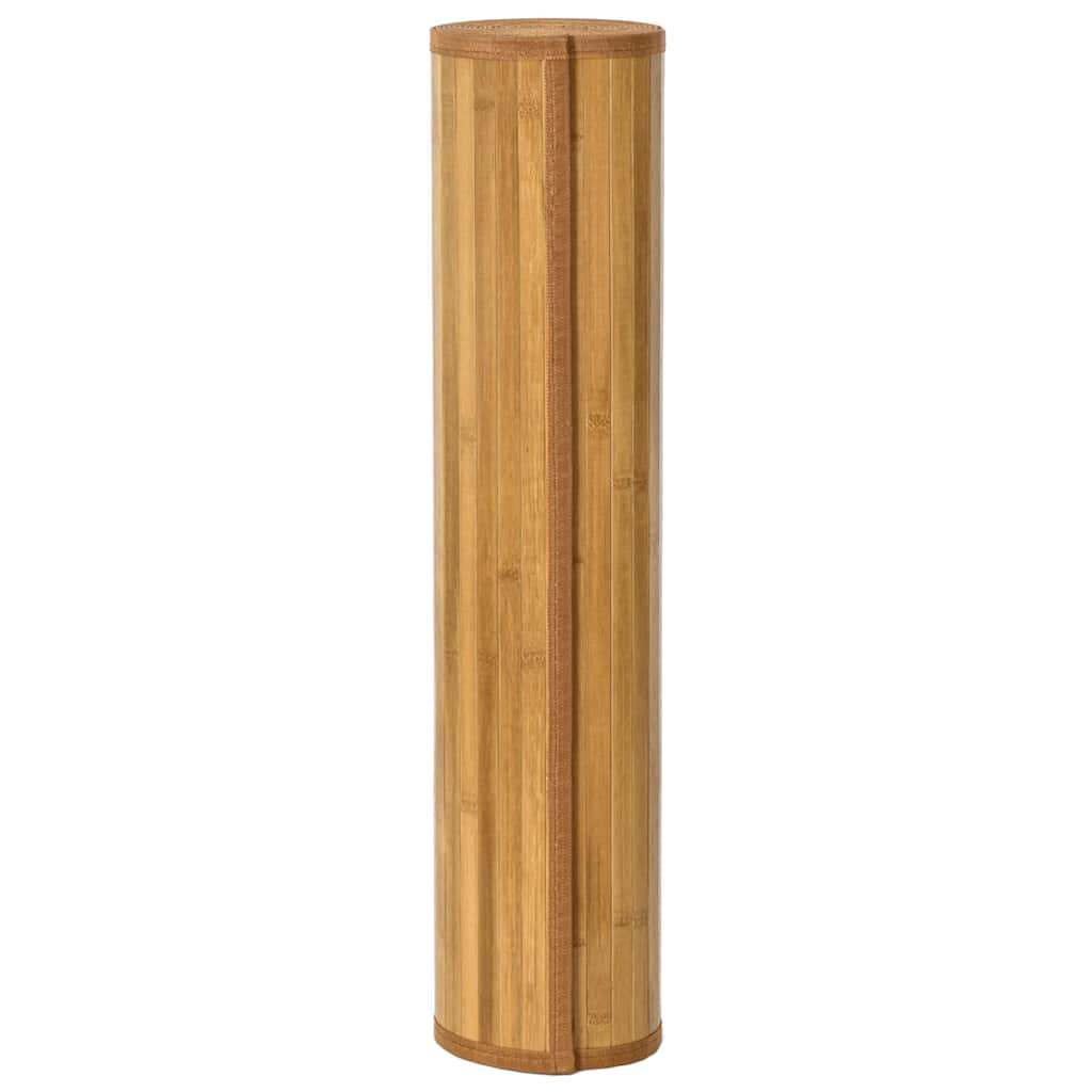 Vidaxl vloerkleed rechthoekig 60x200 cm bamboe naturel