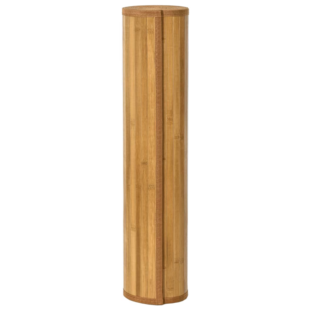 Vidaxl vloerkleed rechthoekig 80x400 cm bamboe naturel