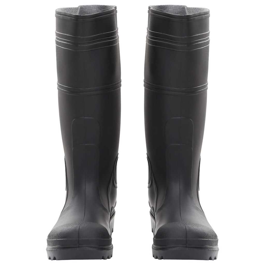 Vidaxl regenlaarzen maat 39 pvc zwart