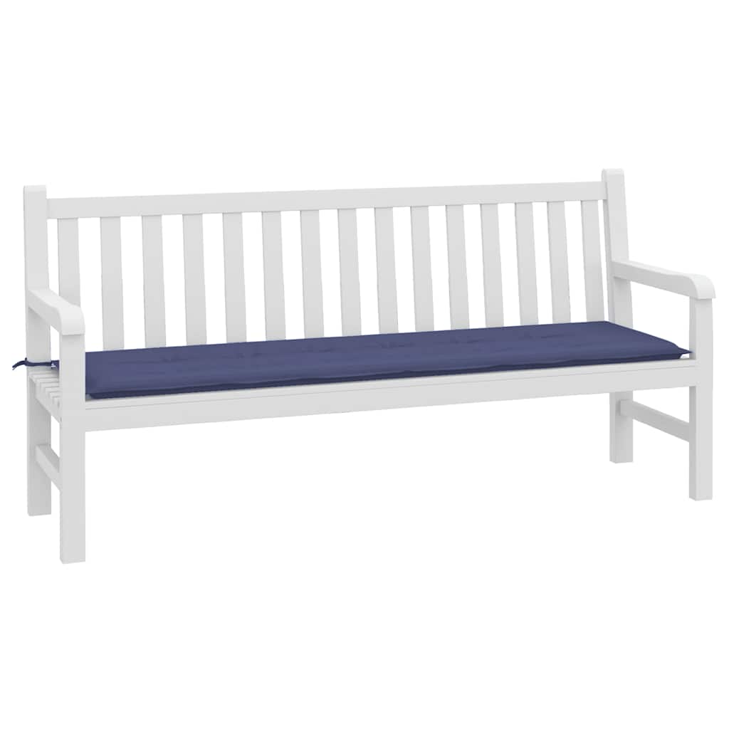 Vidaxl tuinbankkussen 180x50x4 cm oxford stof marineblauw