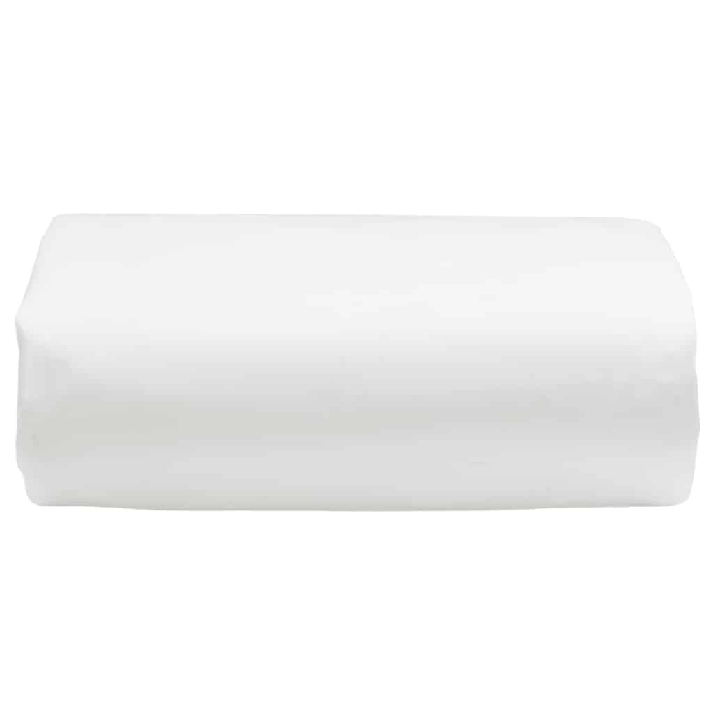 Vidaxl dekzeil 650 g m² 1x2,5 m wit