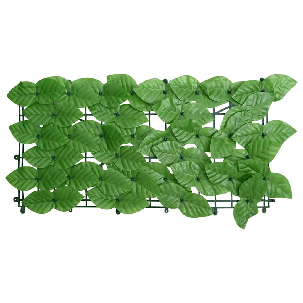Vidaxl balkonscherm met groene bladeren 200x100 cm