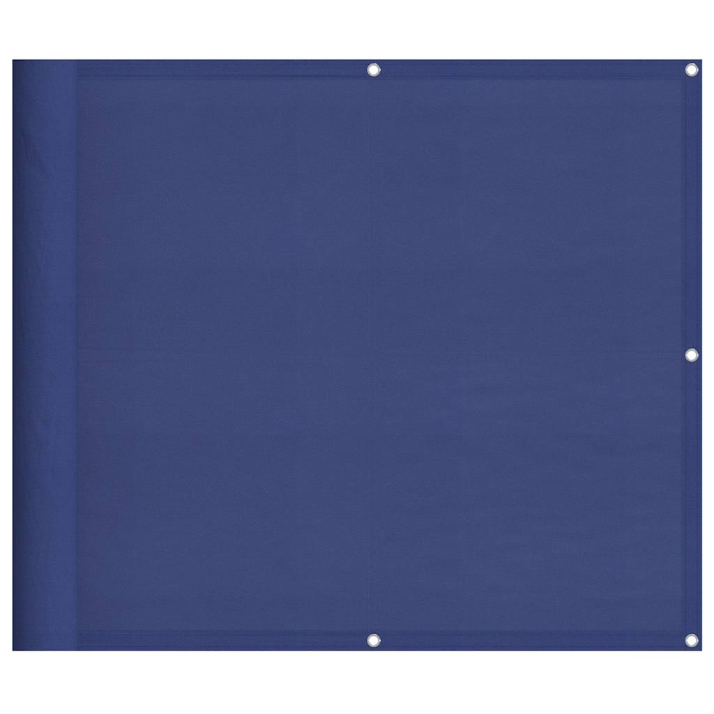 Vidaxl balkonscherm 90x700 cm 100% oxford polyester blauw