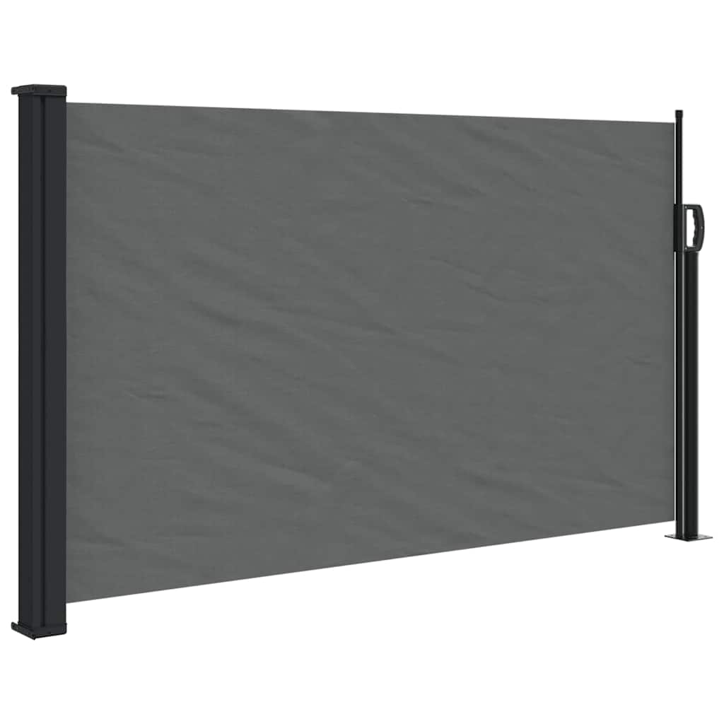 Vidaxl uitschuifbaar zijluifel antraciet 117x300 cm