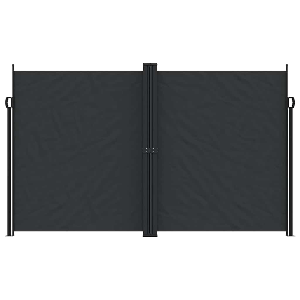 Vidaxl tuinscherm uittrekbaar 200x1200 cm zwart