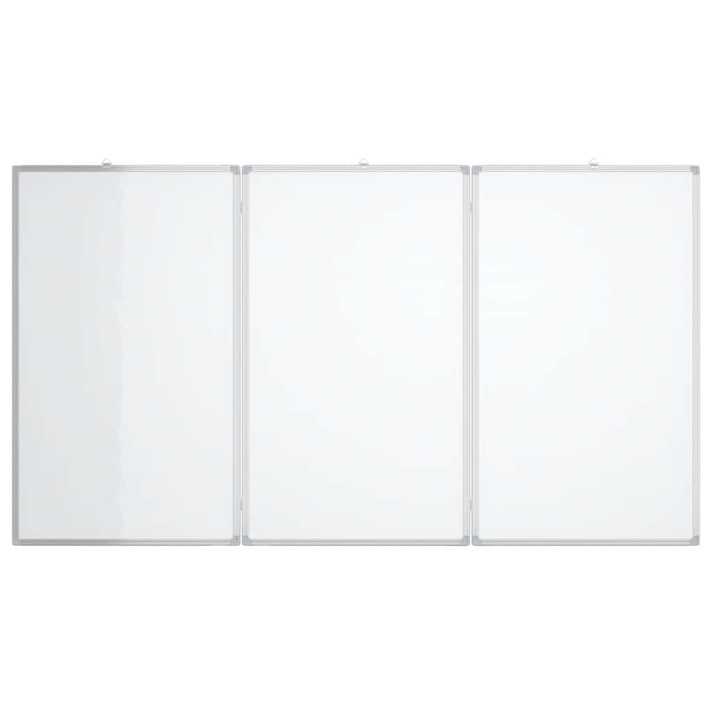 Vidaxl whiteboard magnetisch inklapbaar 180x80x1,7 cm aluminium