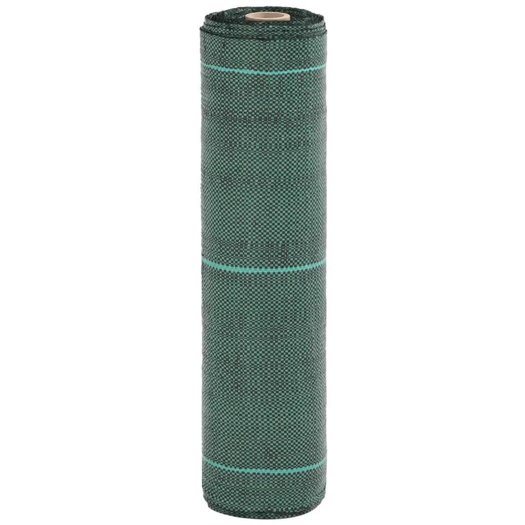 Vidaxl worteldoek 0,5x5 m polypropeen groen