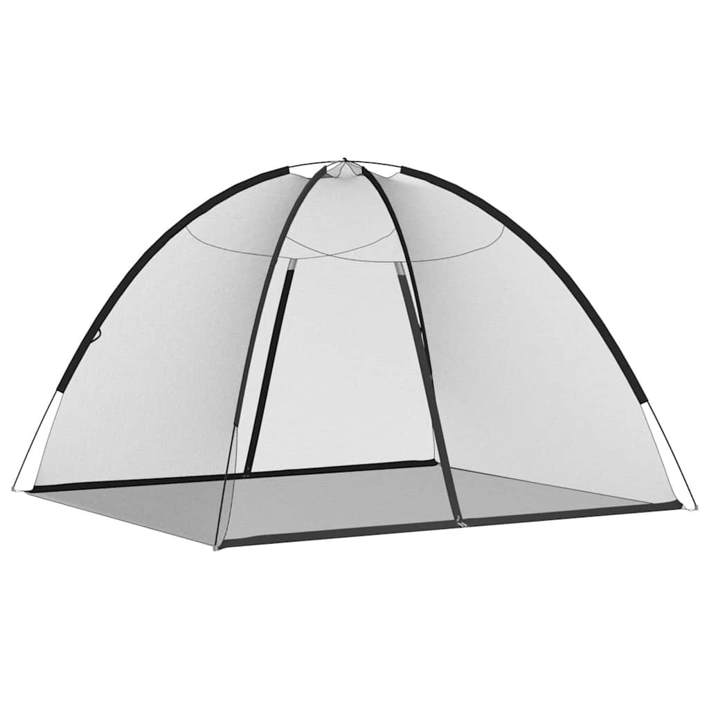 Vidaxl klamboe met deuren mongolia 220 gaas 200x180x135 cm zwart