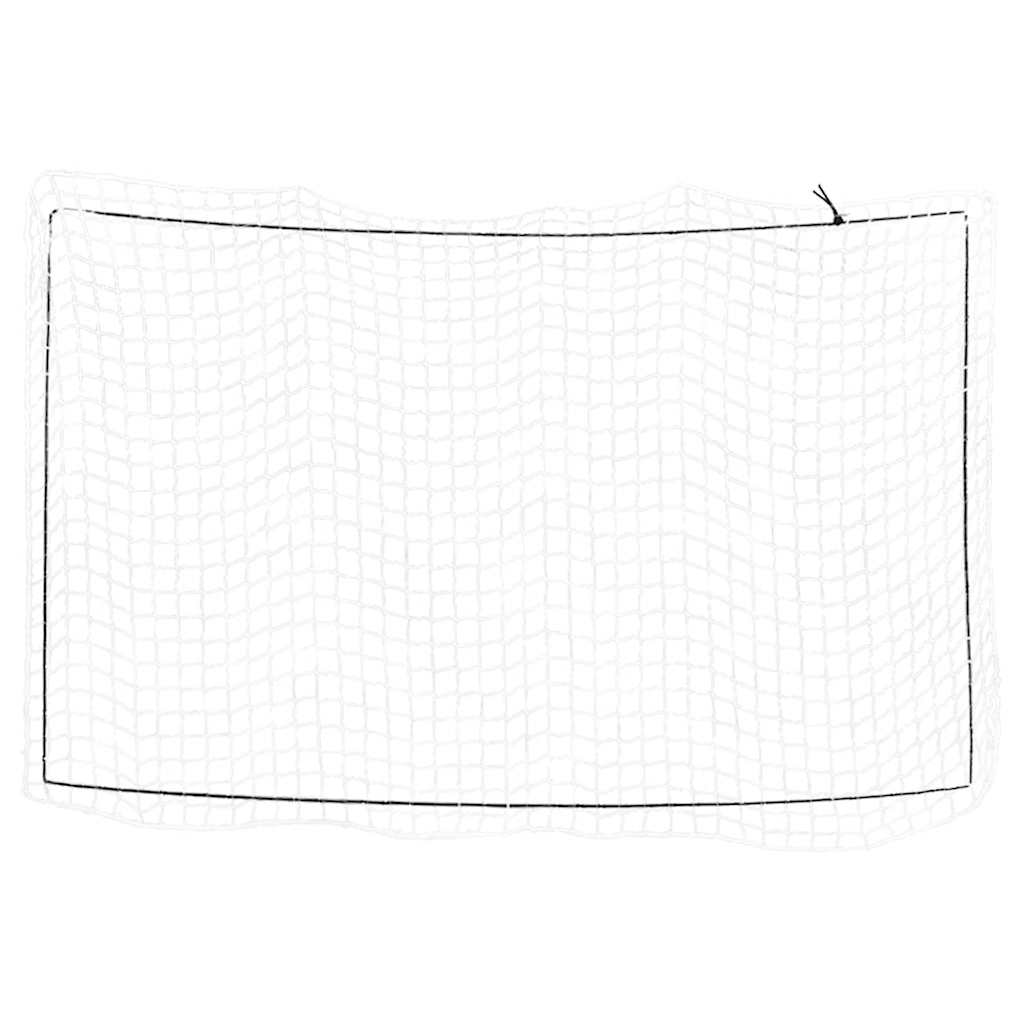 Vidaxl aanhangwagennet elastisch touw 6x3,5 m polypropeen wit