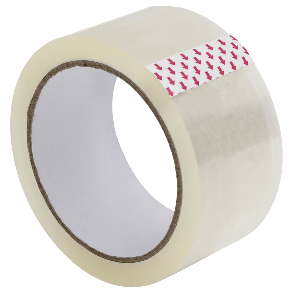 Vidaxl verpakkingstape 72 st 48 mm x 66 m transparant