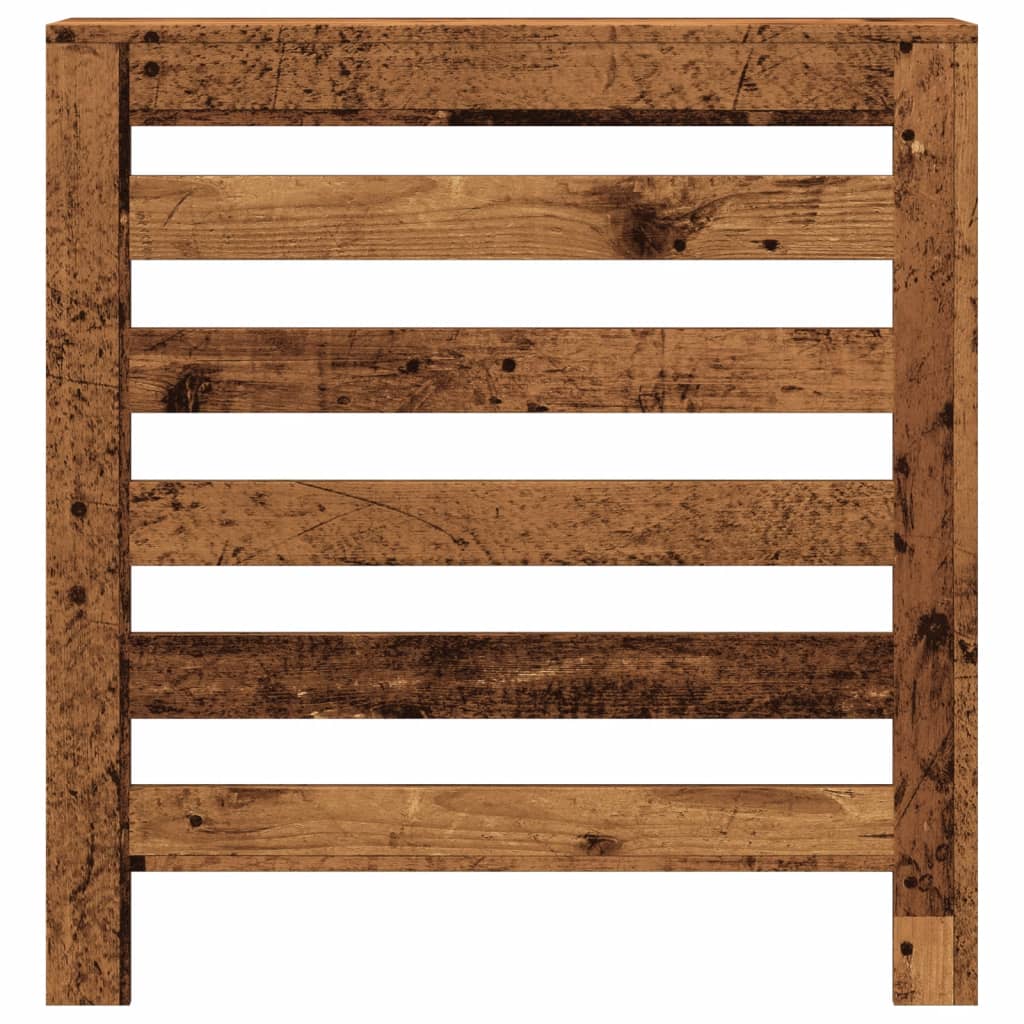 Vidaxl radiatorombouw 78x20x82 cm bewerkt hout oud hout