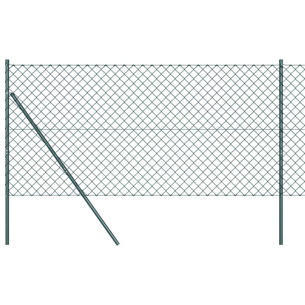 Vidaxl afrasteringspaal groen 10 x 1,2 m (60 x 60 mm gaas)
