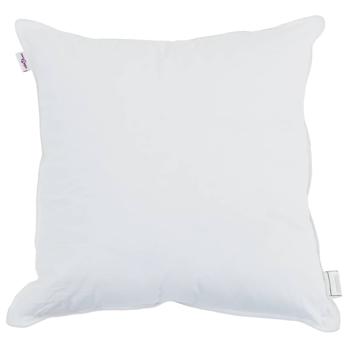 Vidaxl hoofdkussen met kussen 2 pcs wit 60 x 60 cm katoen