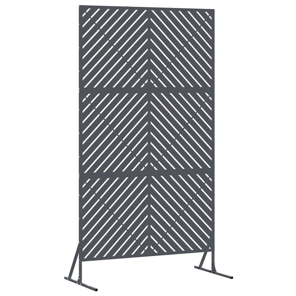 Vidaxl privacyscherm antraciet 100 x 50 x 180 cm staal